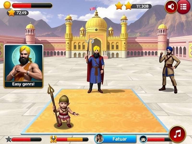 Darbar Sahib Dash Game Zones